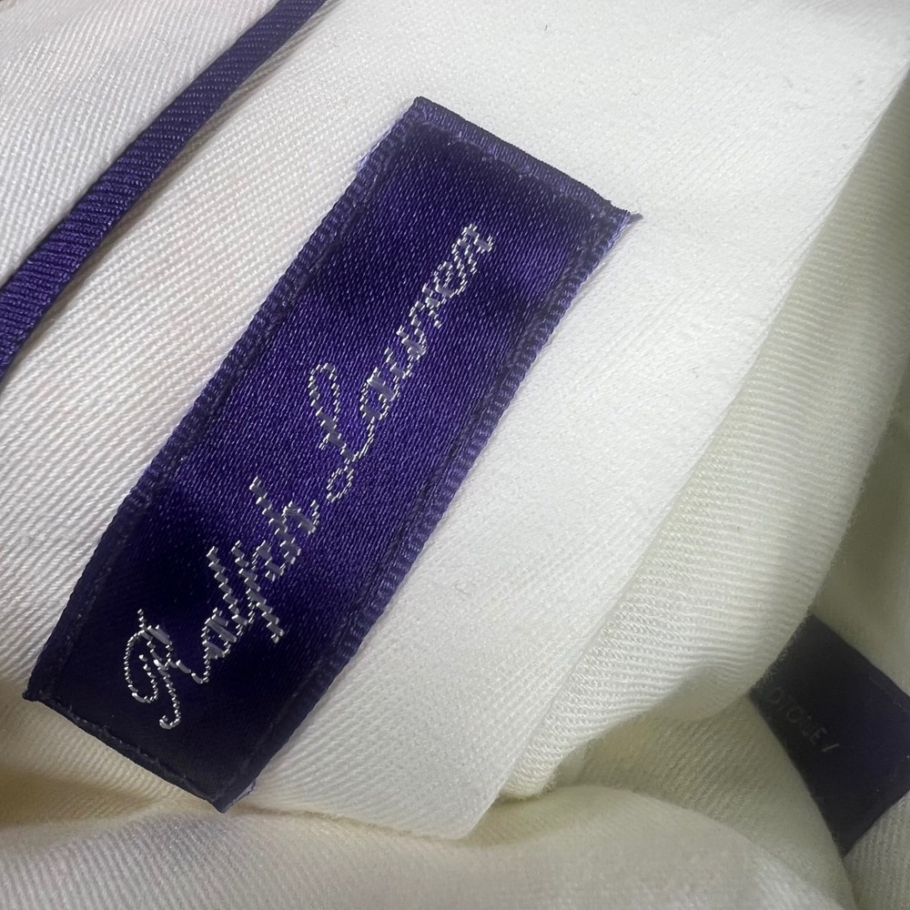 NWT Ralph Lauren Purple Label Mens 38 Shorts Green Cotton Luxury Made in Romania - Picture 6 of 8